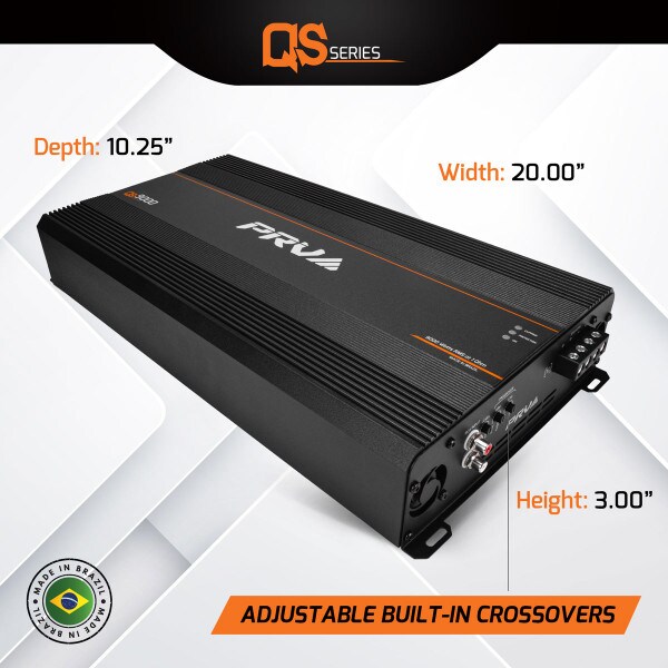 Main product image for PRV Audio QS9000 1 Ohm QS Series 1-Channel Full-Range Amplifier 9000W294-3527